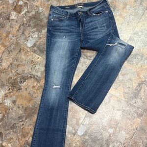 Decree distressed women’s Slim boot Jeans - 
Size 11